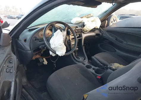 2002 Ford Mustang из США, поврежденный, VIN 1FAFP40422F191104